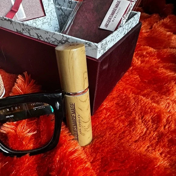 Jacques Marie Mage Men’s Black Thick-Rimmed Glasses with tortoiseshell arms - Picture 6 of 16